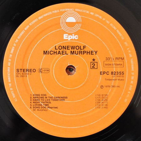 Michael Murphey* : Lone Wolf (LP)