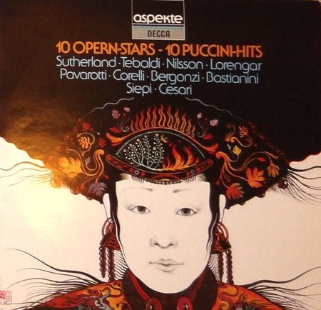 Various : 10 Opern-Stars - 10 Puccini-Hits (LP, Comp)