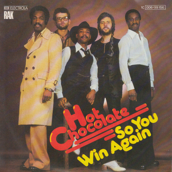 Hot Chocolate : So You Win Again (7", Single)