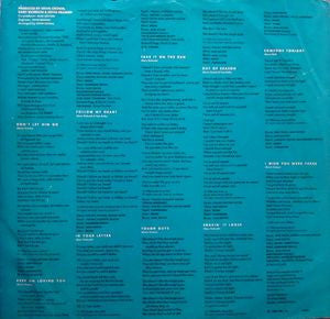 REO Speedwagon : Hi Infidelity (LP, Album, Car)