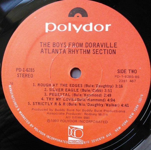 Atlanta Rhythm Section : The Boys From Doraville (LP, Album, 18 )