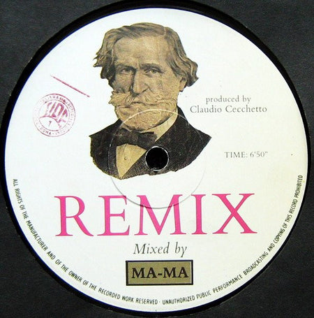 Via Verdi : Diamond (Remix) (12", Single)