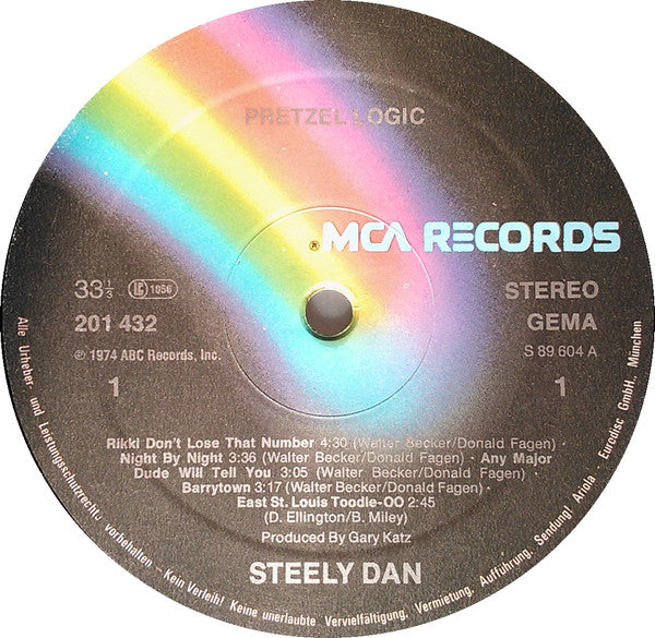 Steely Dan : Pretzel Logic (LP, Album, RE, Gat)