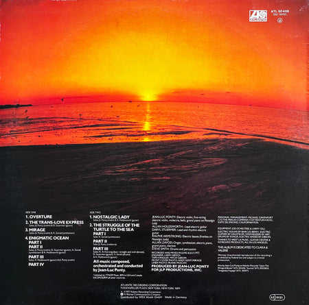 Jean-Luc Ponty : Enigmatic Ocean (LP, Album)