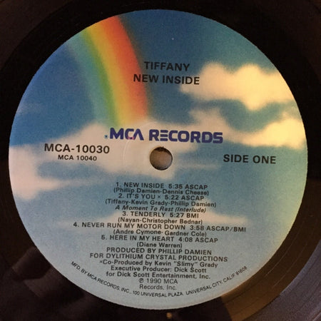 Tiffany : New Inside (LP, Album)