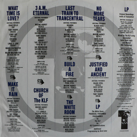 The KLF : The White Room (LP, Album)