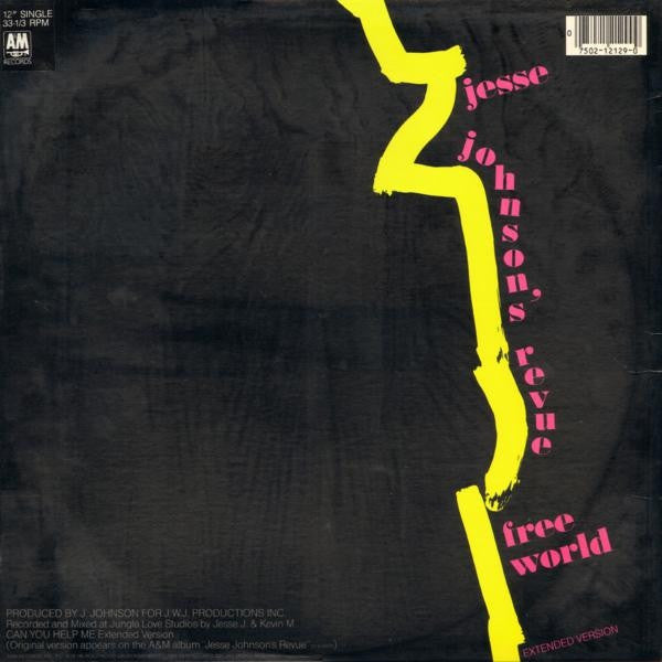 Jesse Johnson's Revue : Can You Help Me (12", Single, Promo)