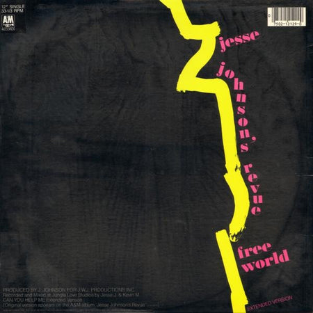 Jesse Johnson's Revue : Can You Help Me (12", Single, Promo)