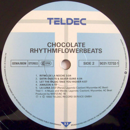 Chocolate : Rhythmflowerbeats (LP)