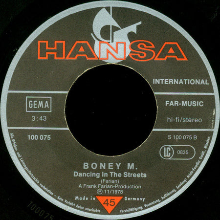 Boney M. : Mary's Boy Child / Oh My Lord (7", Single)