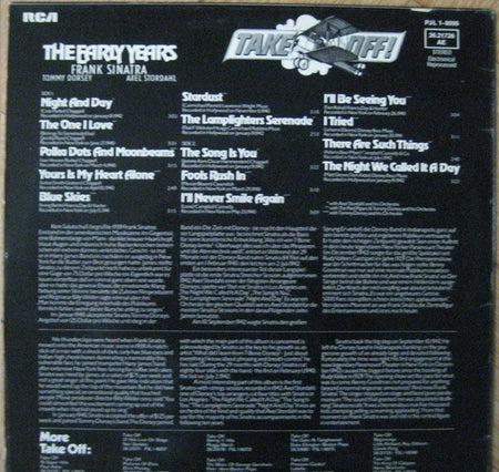Frank Sinatra : The Early Years (LP, Comp)