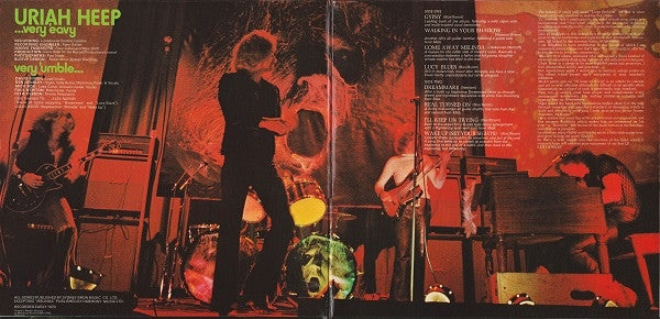Uriah Heep : ...Very 'Eavy ...Very 'Umble (LP, Album, RE, Gat)