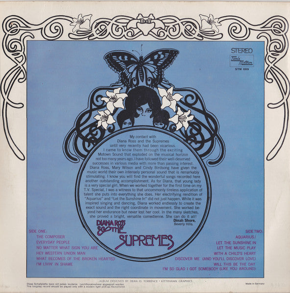 The Supremes : Let The Sunshine In (LP, Album)
