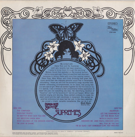 The Supremes : Let The Sunshine In (LP, Album)
