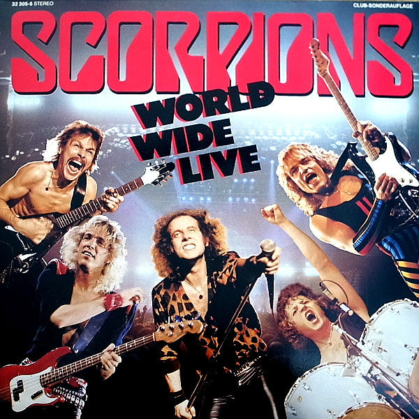Scorpions : World Wide Live (2xLP, Album, Club)