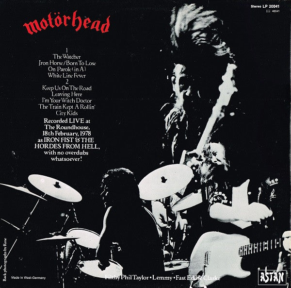Motörhead : What's Words Worth? (LP, Album)