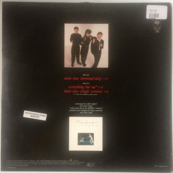 Romie Singh : Train Trax (12", Maxi)
