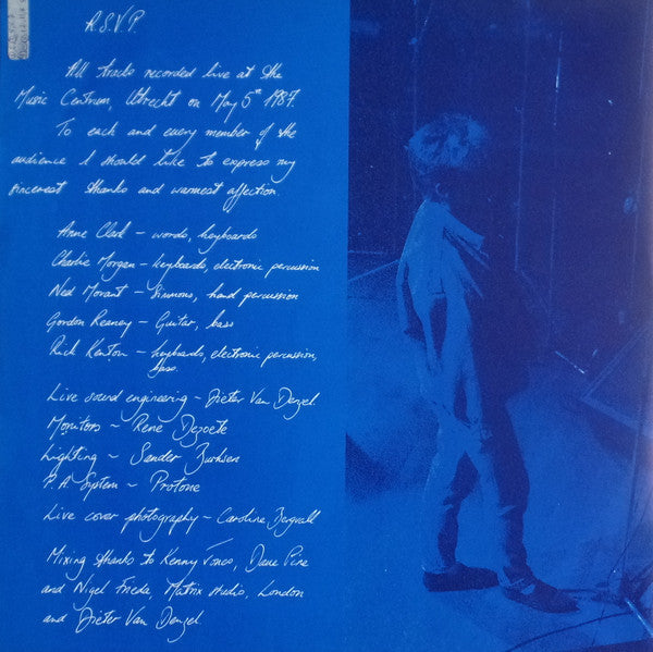 Anne Clark : R.S.V.P. (LP, Album)