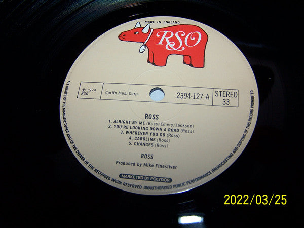 Ross (14) : Ross (LP, Album)