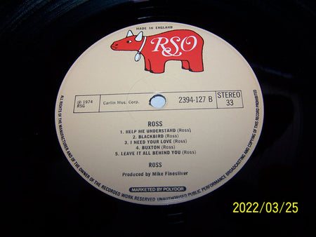 Ross (14) : Ross (LP, Album)