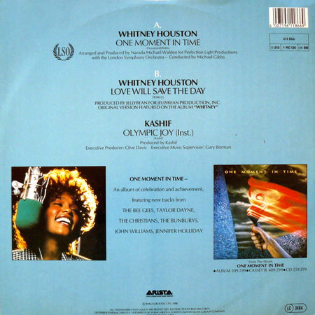 Whitney Houston : One Moment In Time (12")