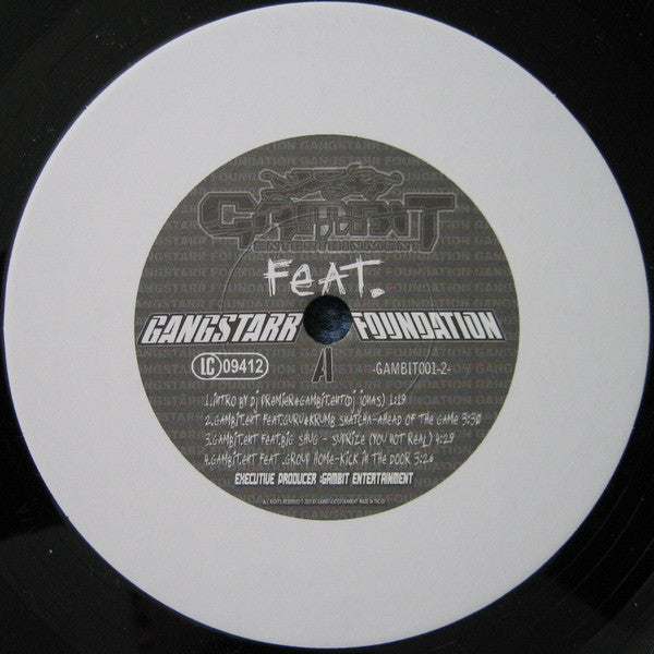Gambit Entertainment Feat. Gang Starr Foundation : Ahead Of The Game (12")