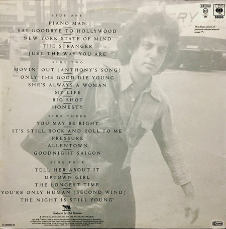 Billy Joel : Greatest Hits Volume I & Volume II (2xLP, Comp, Gat)