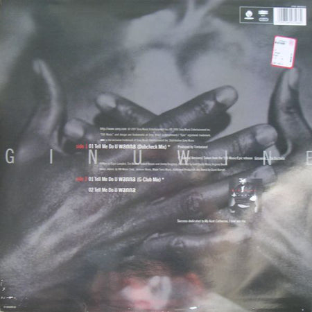 Ginuwine : Tell Me Do U Wanna (12")