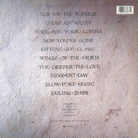 Whitesnake : Slip Of The Tongue (LP, Album)