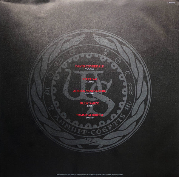 Whitesnake : Slip Of The Tongue (LP, Album)