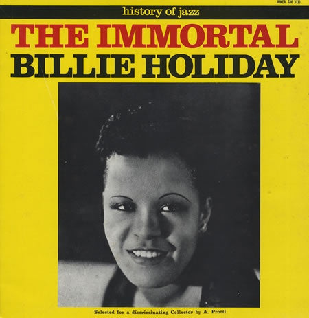 Billie Holiday : The Immortal Billie Holiday (LP, Comp, Mono)
