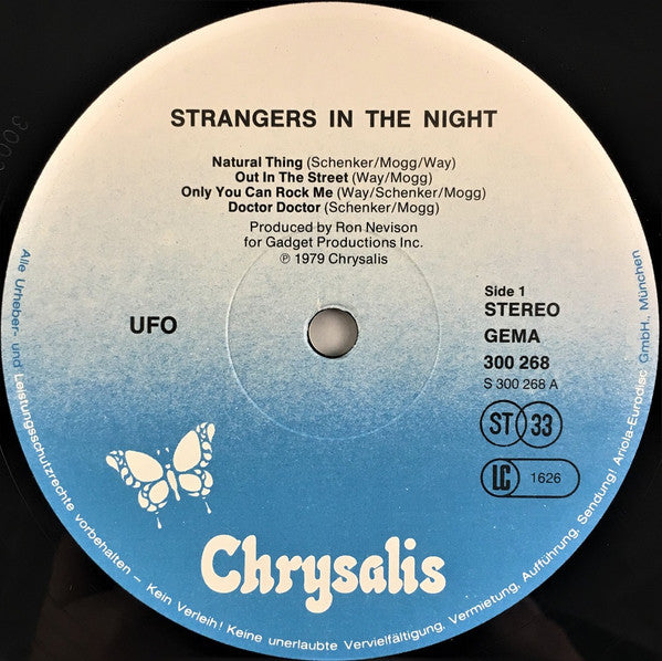 UFO (5) : Strangers In The Night (2xLP, Album, Gat)
