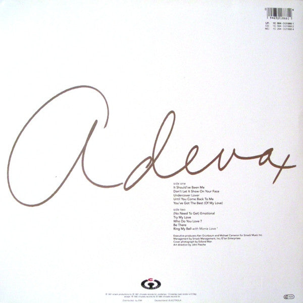 Adeva : Love Or Lust? (LP, Album + 12", Ltd)