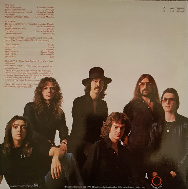 Whitesnake : Trouble (LP, Album, RE)