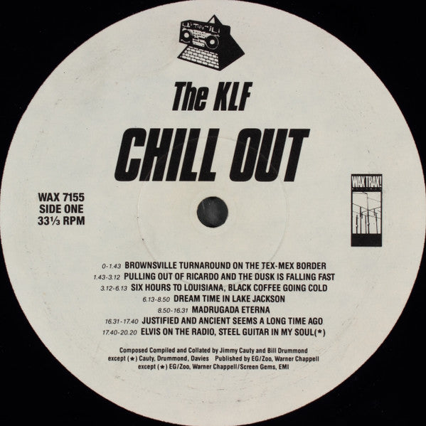 The KLF : Chill Out (LP, Album)