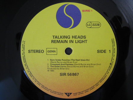 Talking Heads : Remain In Light (LP, Album, RE)
