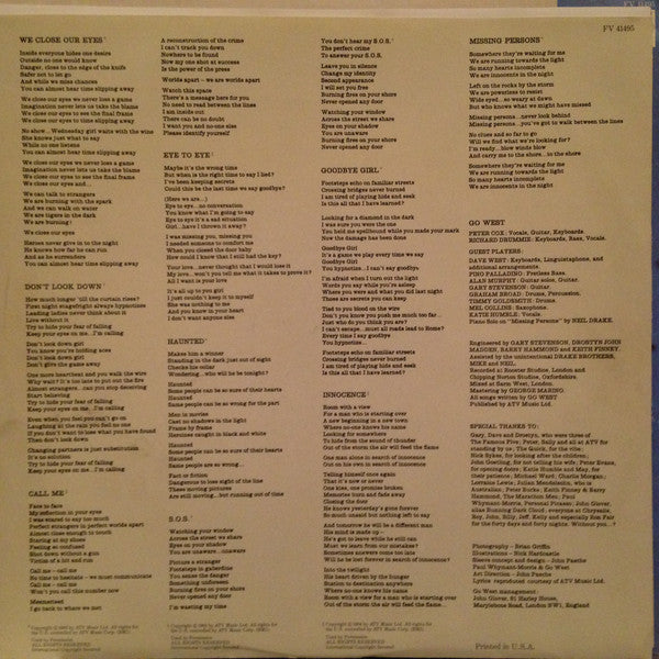 Go West : Go West (LP, Album, RE, Pit)