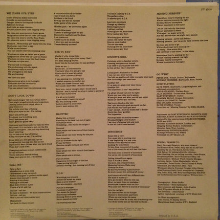 Go West : Go West (LP, Album, RE, Pit)