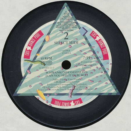 Select Midi : Schwankende Gestalten Remix (12")