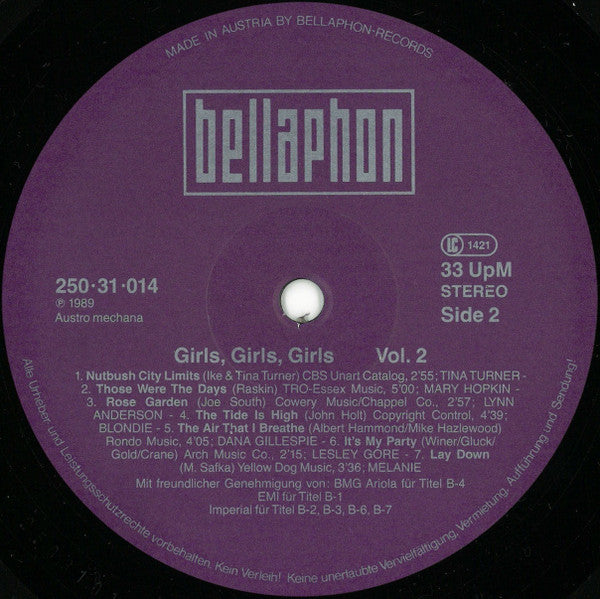 Various : Girls, Girls, Girls Vol. 2 (LP, Comp)