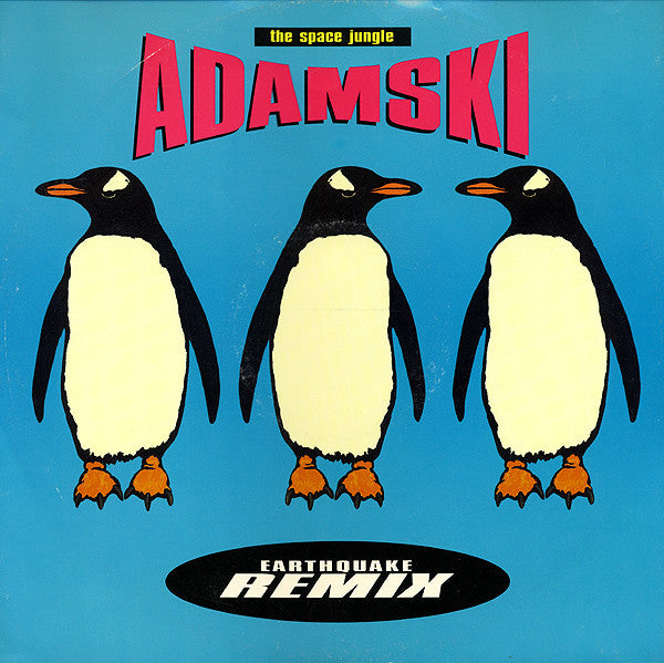 Adamski : The Space Jungle (Earthquake Remix) (12", Single)