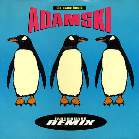 Adamski : The Space Jungle (Earthquake Remix) (12", Single)