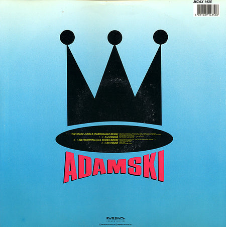 Adamski : The Space Jungle (Earthquake Remix) (12", Single)