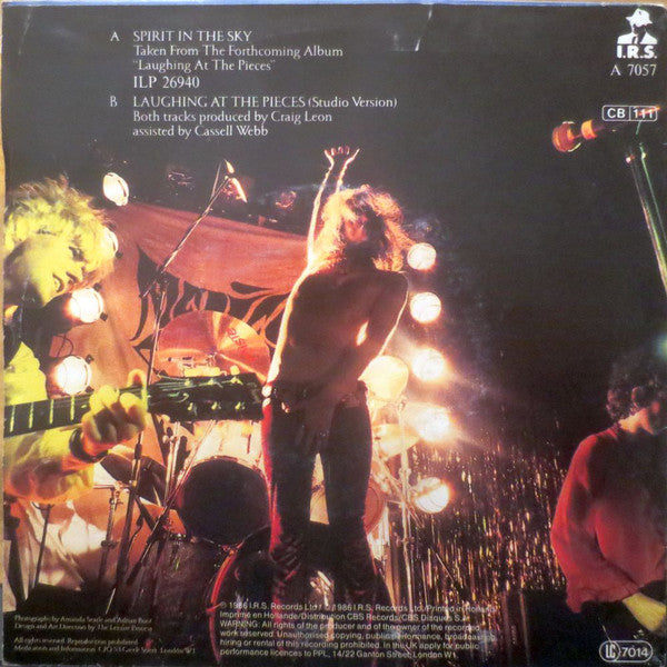 Doctor & The Medics : Spirit In The Sky (7", Single, Fla)