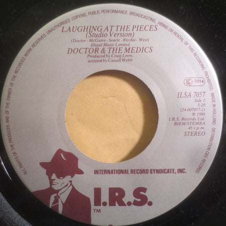 Doctor & The Medics : Spirit In The Sky (7", Single, Fla)