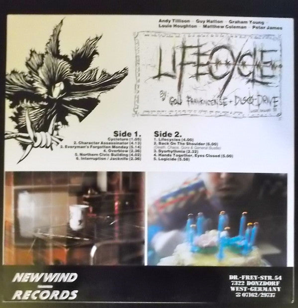 Gold, Frankincense + Disk- Drive : Lifecycle - A Fractured View From The Hard Shoulder (LP)