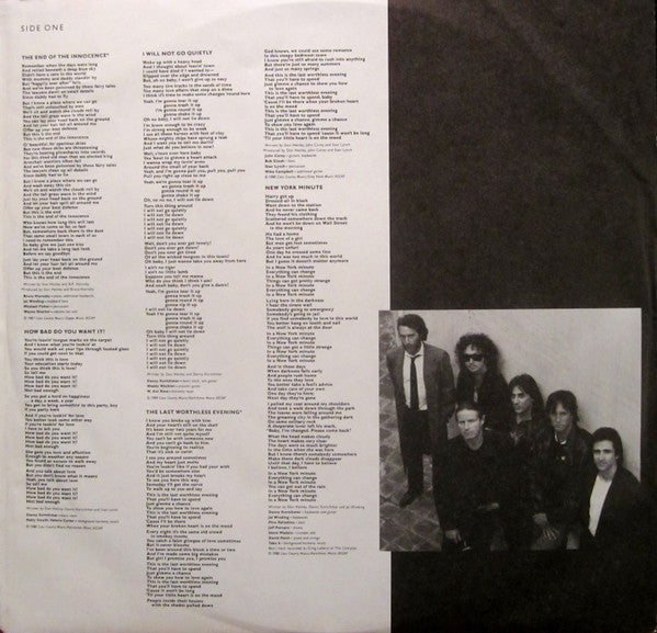Don Henley : The End Of The Innocence (LP, Album, Club, Car)