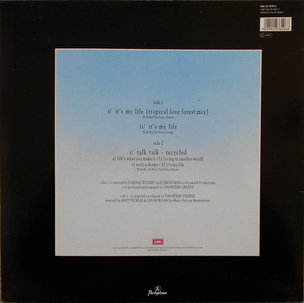 Talk Talk : It's My Life (12", Maxi)