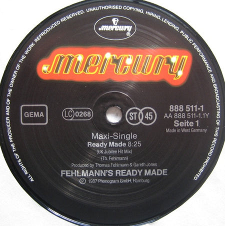 Ready Made (2) : Ready Made (New UK Jubilee Hit-Mix) (12", Maxi)