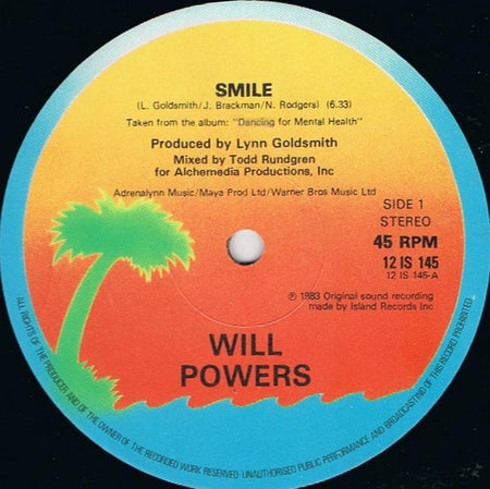 Will Powers : Smile (12")
